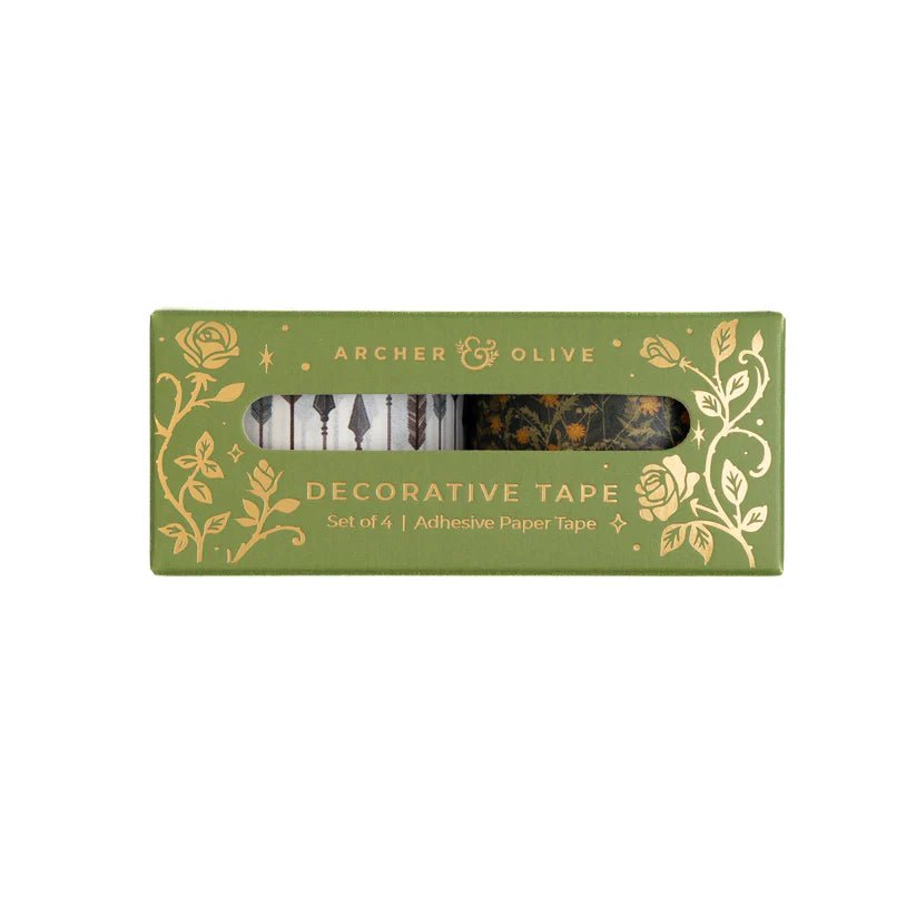 Washi tape - 4 - pack - The Archer - 3 - Archer & Olive - Tidformera