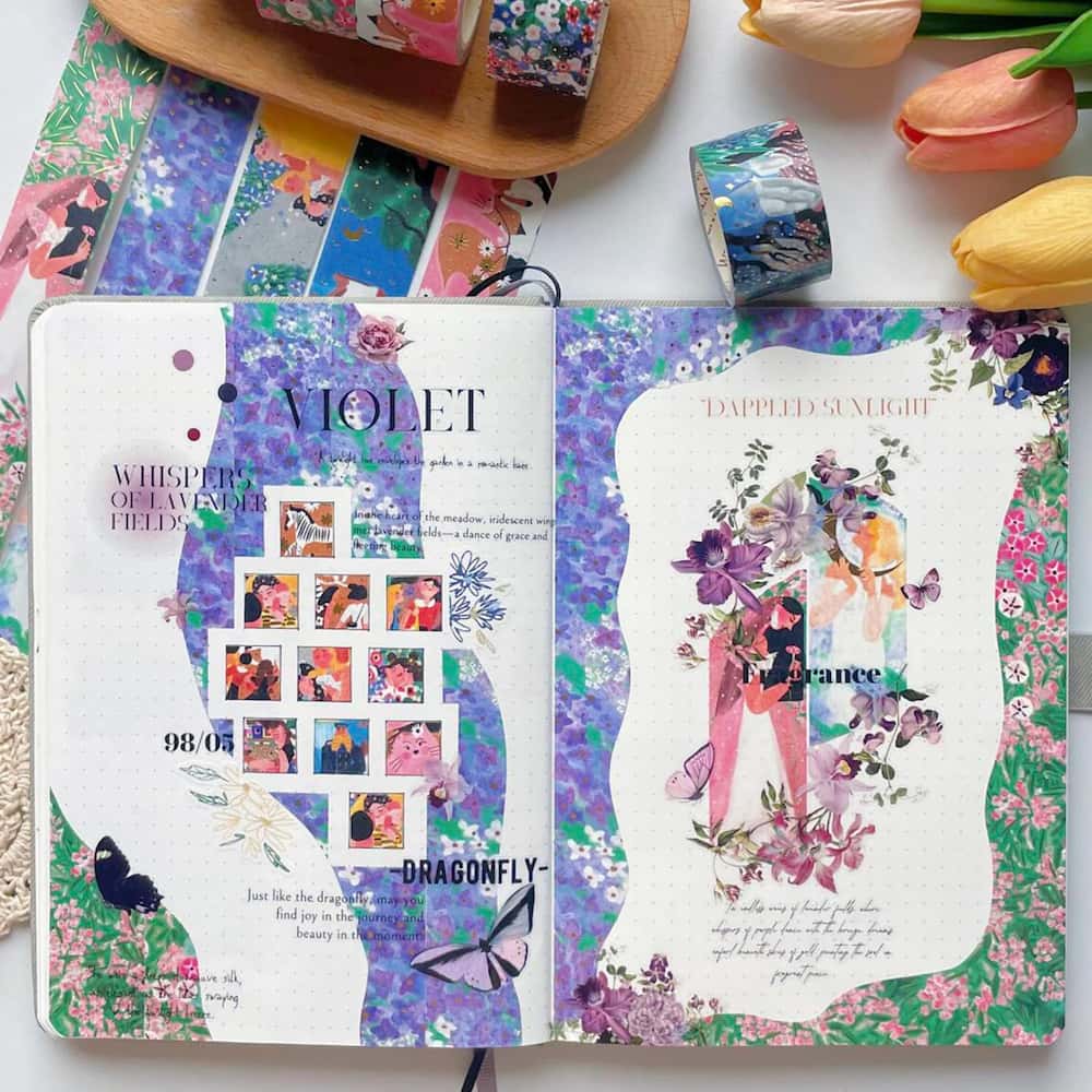 Washi tape Dream Grove 5 - pack - 9 - Washi Tape Shop - Tidformera