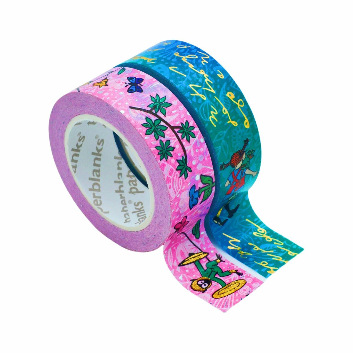 Washi Tape Paperblanks 2 - pack - Astrid Lindgren - 1 - Paperblanks - Tidformera