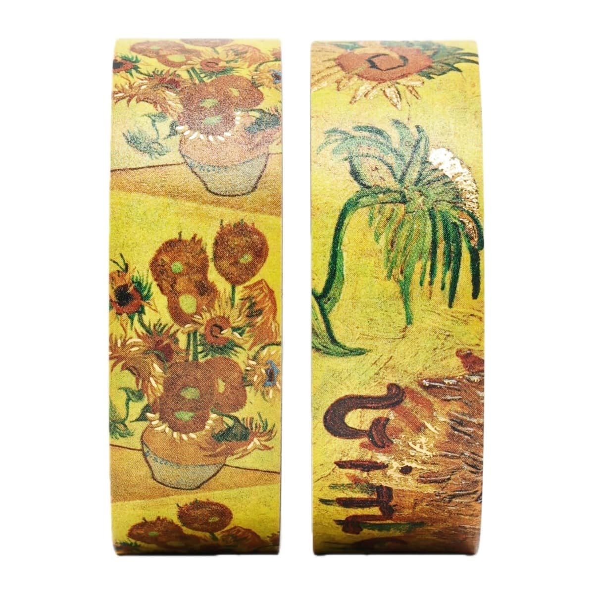 Washi Tape Paperblanks 2-pack - Van Gogh Sunflowers - 4 - Paperblanks - Tidformera