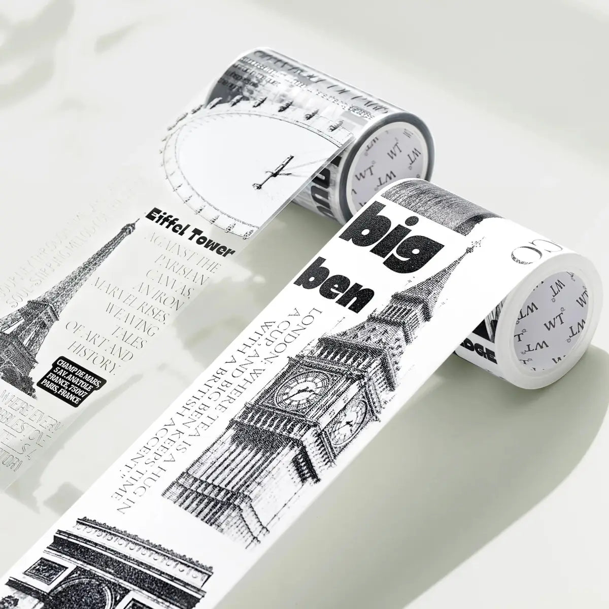 Washi tape Urban Trek Wide - 70 mm - 8 - Washi Tape Shop - Tidformera