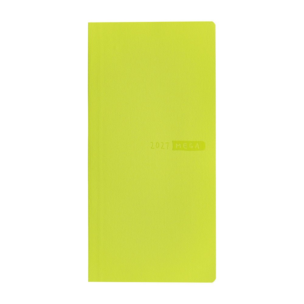 Weeks MEGA Sneaker: Lime Green - 2027 - 1 - Hobonichi Techo - Tidformera