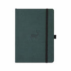 Wildlife A5 Soft cover Dotted Deer från Dingbats* - Mörkgrön anteckningsbok med mjuk pärm. Boken har svart gummiband för stängning samt pennhållare.
- Tidformera