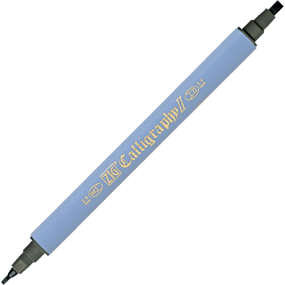 ZIG Calligraphy II TC-3100 - Gray brown - 1 - ZIG Kuretake - Tidformera