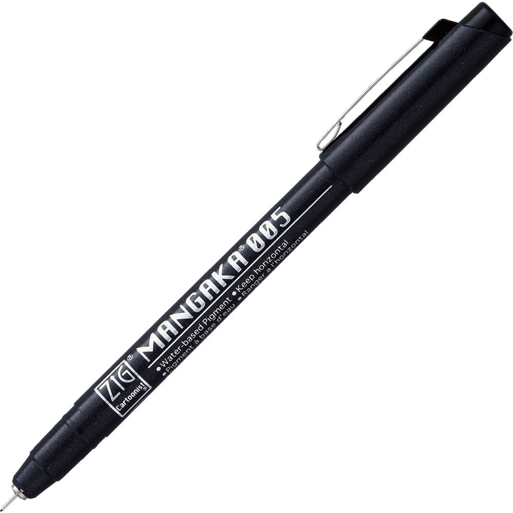 ZIG Kurecolor Manga - Fine & Brush 6-pack - Pastel - 4 - ZIG Kuretake - Tidformera