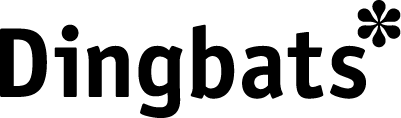 Dingbats* logotyp - Tidformera
