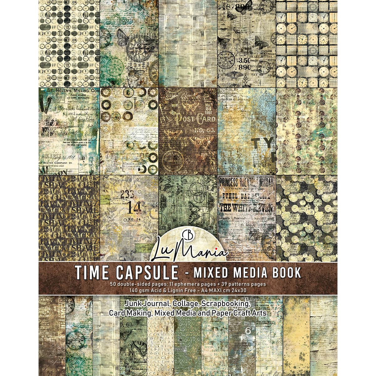 Mixed media book - Ciao Bella
