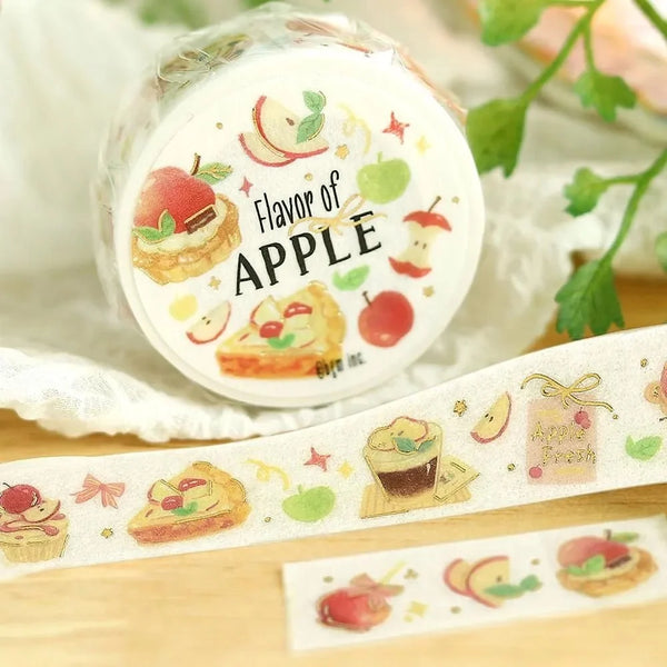 Washi Tape Tokimeki Flavor - Apple - 2 - BGM - Tidformera
