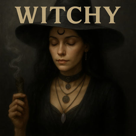 Witchy och mystiska stickers hittar du i denna avdelning.