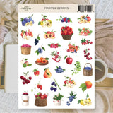 Stickers Plan & Plot Studio Vinyl - Fruits & Berries