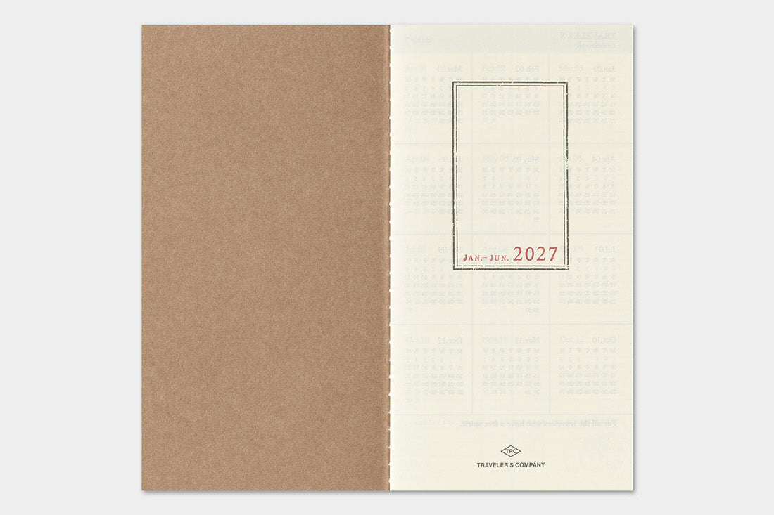TRC 2027 Weekly + Memo Diary Regular size