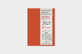 TRC 2027 Monthly Diary Passport size