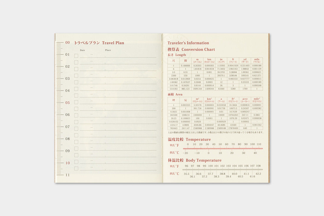 TRC 2027 Monthly Diary Passport size