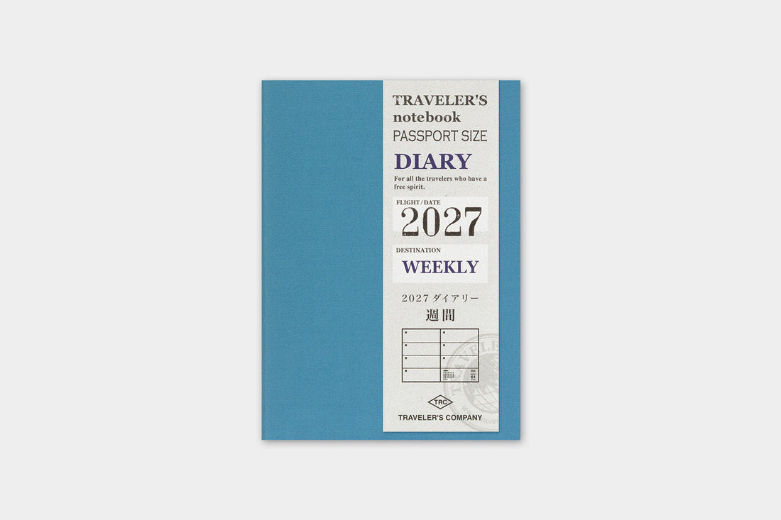 TRC 2027 Weekly Diary Passport size