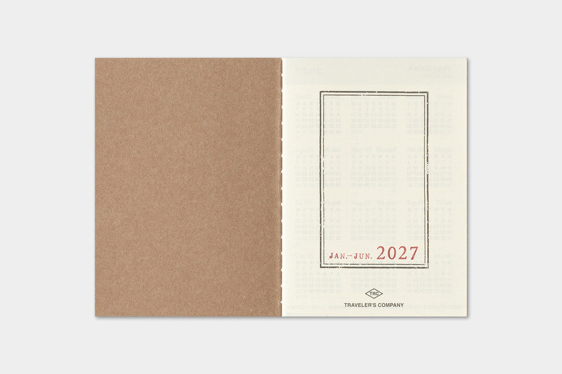 TRC 2027 Weekly Diary Passport size