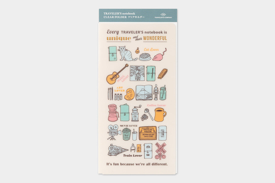 TRC 2027 Clear folder Regular size