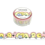 Washi Tape Die cut Piyoko-mame - Working