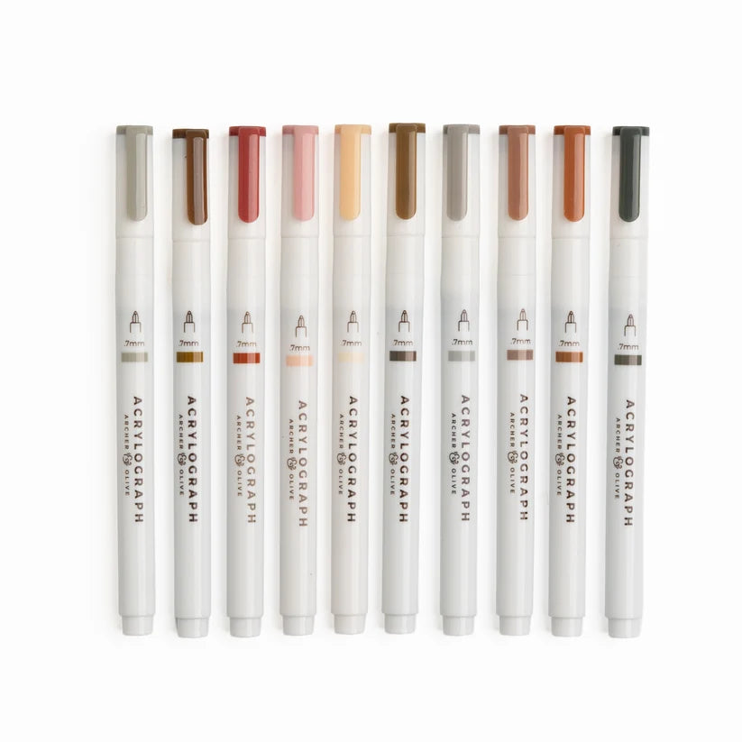 Acrylograph 10-pack 0.7 - Quiet Corners