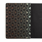 Dotted Notebook - Black dot grid - A5 - Wolf in the Night