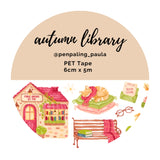 Pre cut Pet Tape - Penpaling Paula - Autumn Library