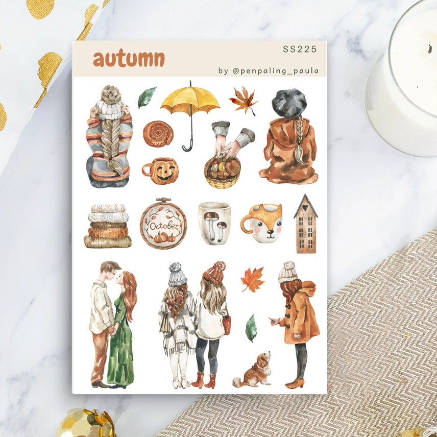 Stickers - Penpaling Paula - Autumn