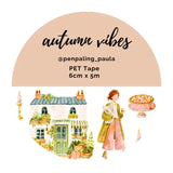 Pre cut Pet Tape - Penpaling Paula - Autumn Vibes