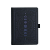 Dotted Notebook - B6 - Black on black Wonderstruck
