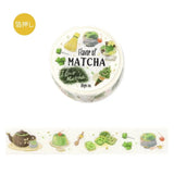 Washi Tape Tokimeki Flavor - Matcha