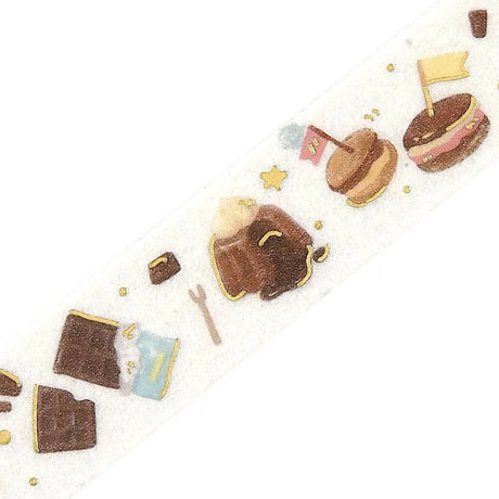 Washi Tape Tokimeki Flavor - Chocolate