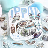 Flake stickers - Ippai -  Full of sea otters!
