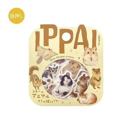 Flake stickers - Ippai - Small Animals are all over the place!