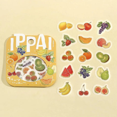 Flake stickers - Ippai -  Fruits are all over the place!