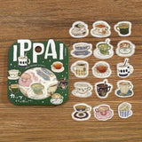 Flake stickers - Ippai -  Cups are full