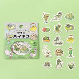Flake stickers - Welcome Meow! - Haineko