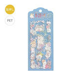 Clear stickers IRIDE 3-pack - Fairy tale Animal