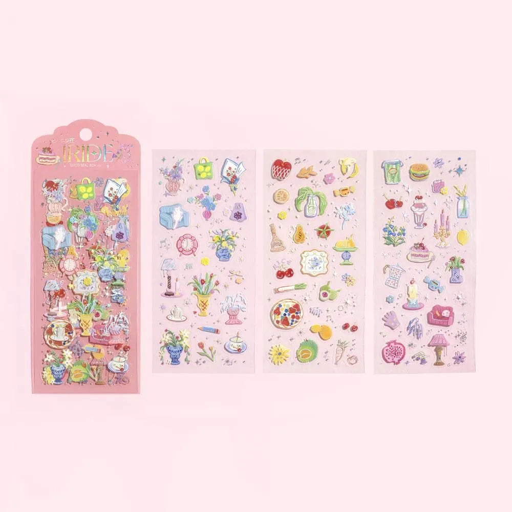 Clear stickers IRIDE 3-pack - Colors for Living