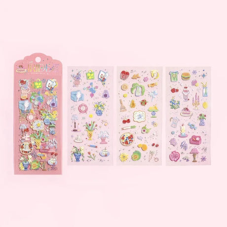 Clear stickers IRIDE 3-pack - Colors for Living