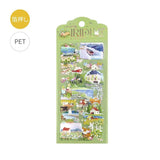 Clear stickers IRIDE 3-pack - On the road