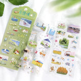 Clear stickers IRIDE 3-pack - On the road