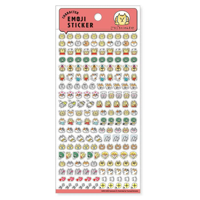 Stickers Emoji Character - Gorogoro Nyansuke