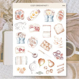 Stickers Plan & Plot Studio Vinyl - Cozy Breakfast 1
