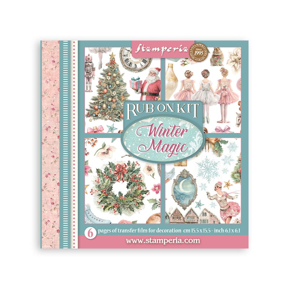 Rub-On Kit 15,5 x 15,5 cm - Winter Magic