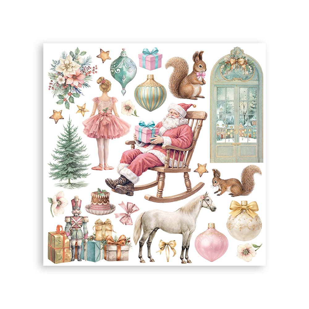 Rub-On Kit 15,5 x 15,5 cm - Winter Magic