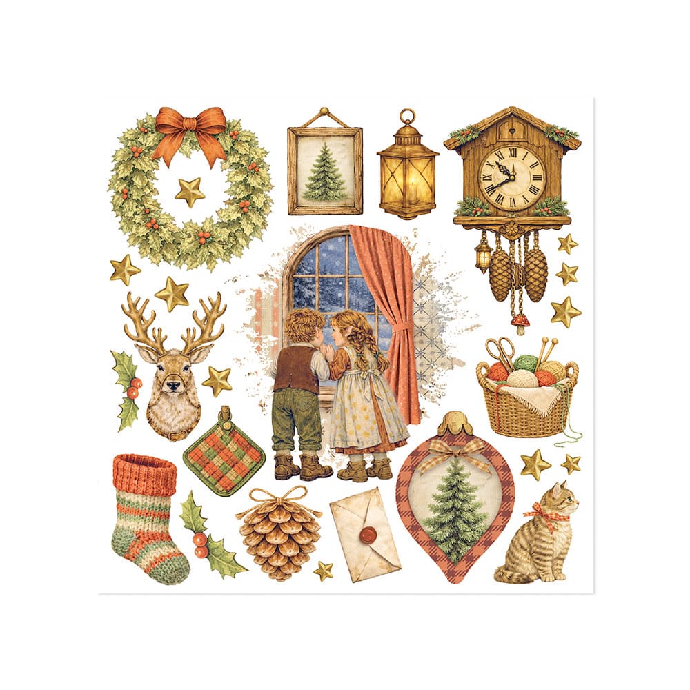Rub-On Kit 15,5 x 15,5 cm - Silent Night