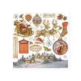 Rub-On Kit 15,5 x 15,5 cm - Silent Night