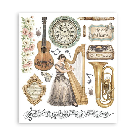 Rub-On Selection 20.5 x 23 cm - Symphony