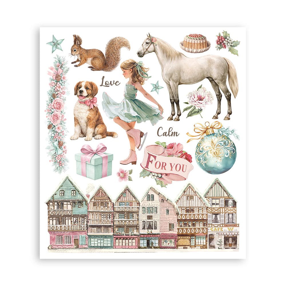 Rub-On Selection 20,5 x 23 cm - Winter Magic