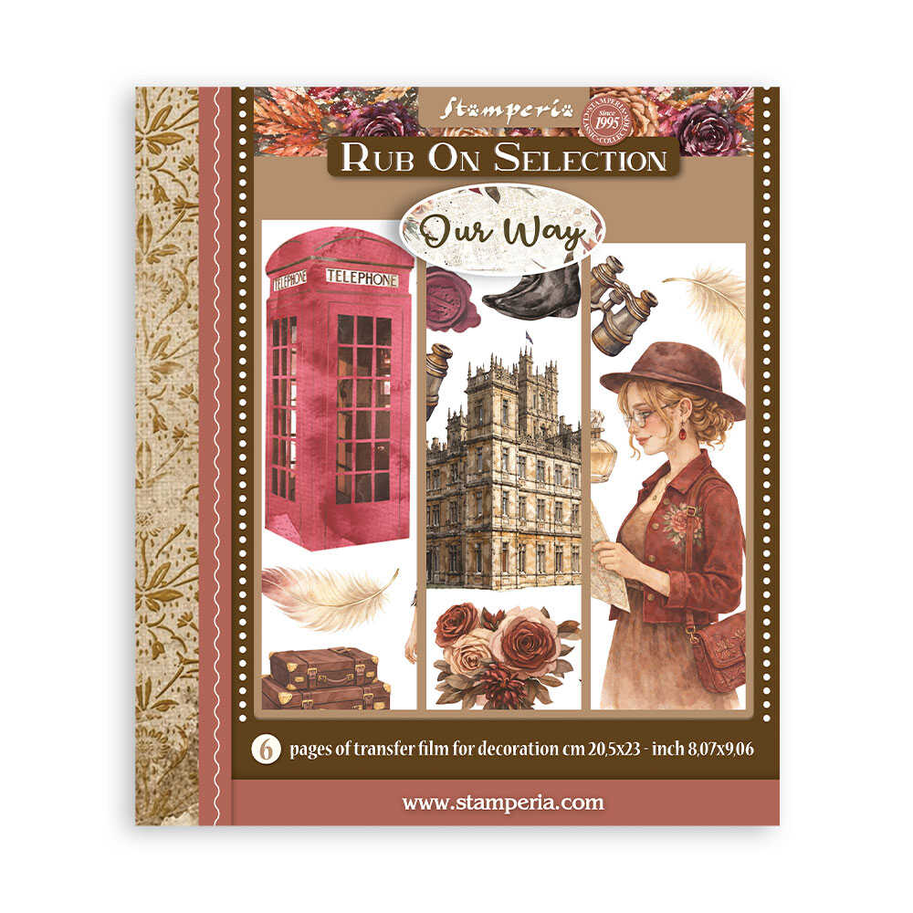 Rub-On Selection 20,5 x 23 cm - Our Way