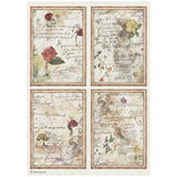 Rice Paper A4 - 6-pack - Flowers and Poems
