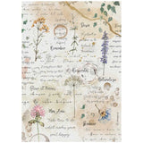 Rice Paper A4 - 6-pack - Flowers and Poems
